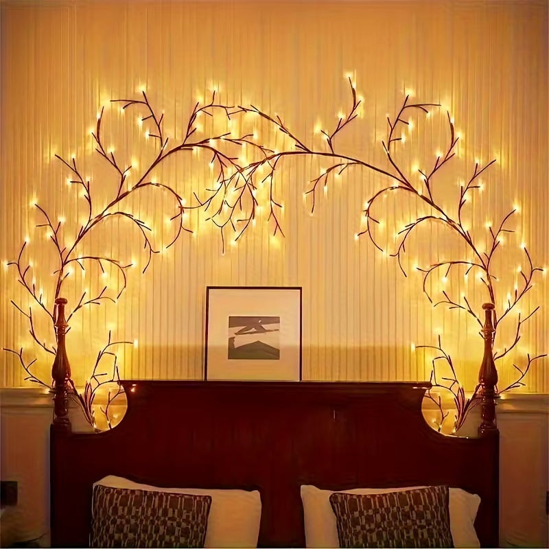 Bendable Willow Branch Lights, Ideal for Living Room and Bedroom Fairy Lights - Perfectly Suited for Christmas.